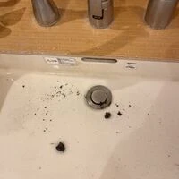 画像1665：老人ホーム様洗面排水つまり